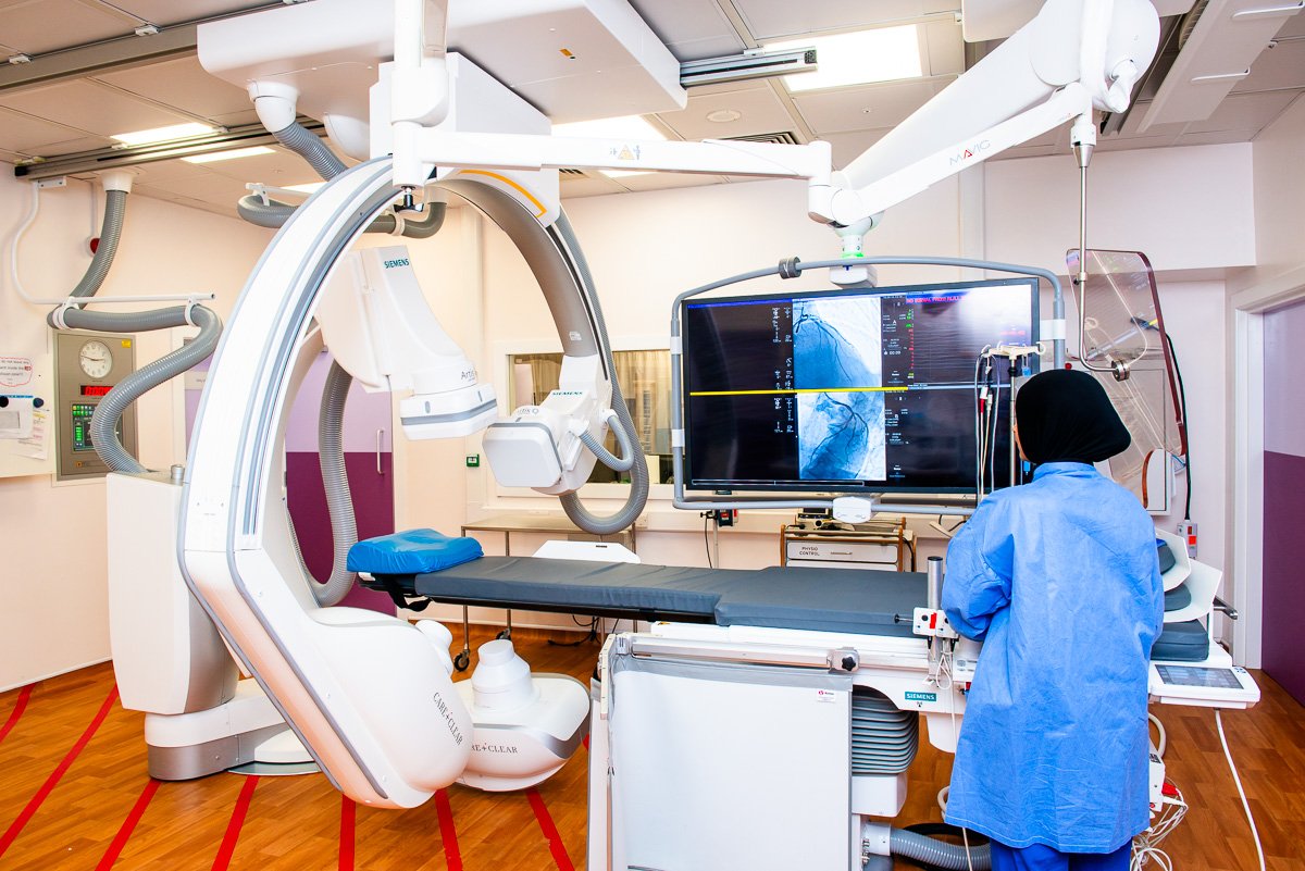 Siemens medical imaging scanner at Birmingham City Hospital