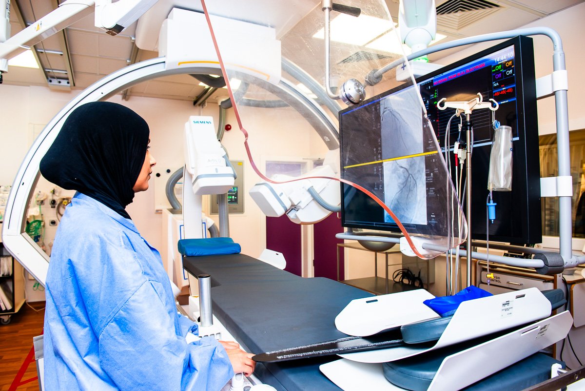 Siemens scanner photograp in Birmingham Heartlands hospital